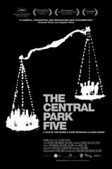 Film poster for 'The Central Park Five' documentary.