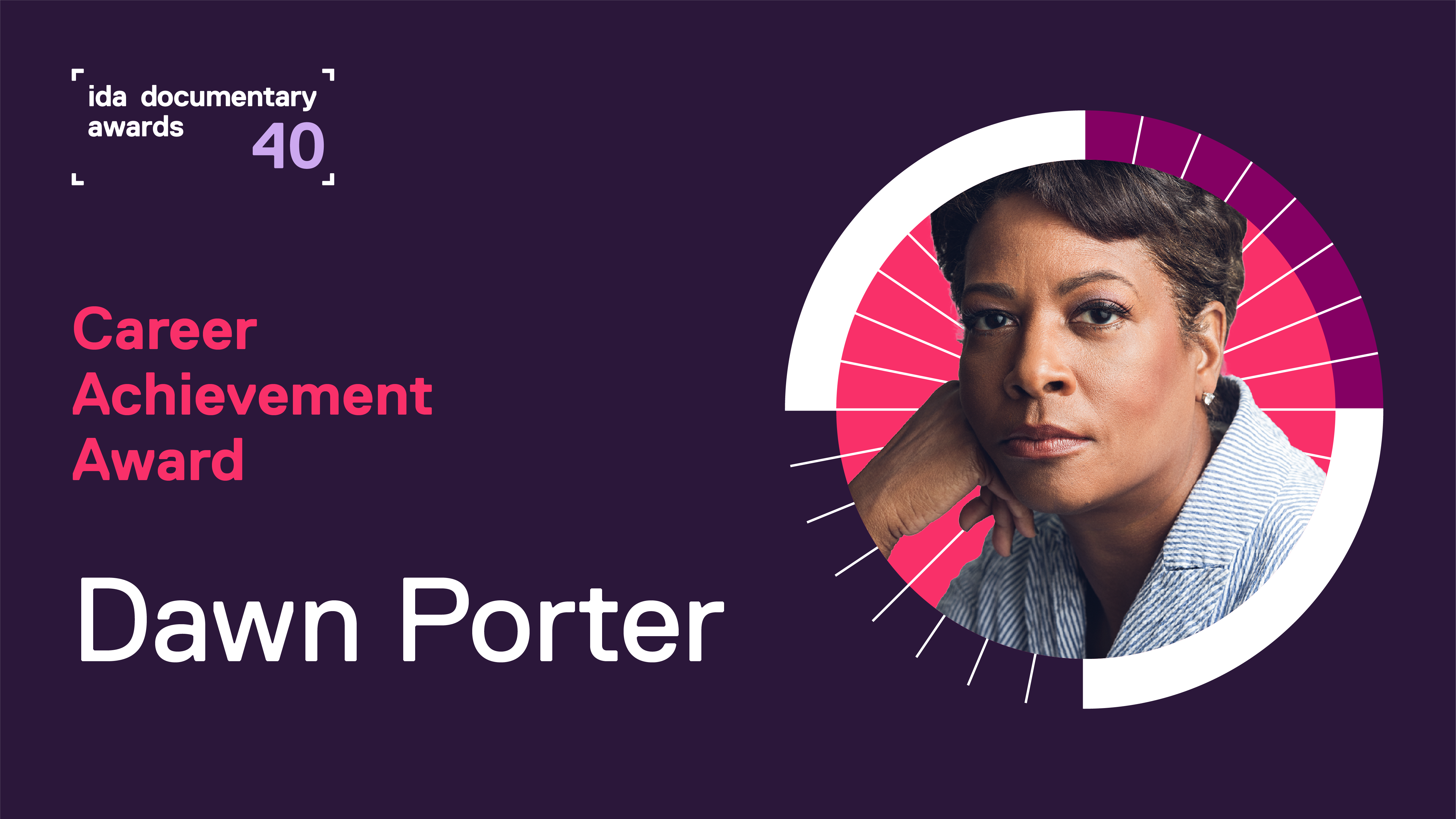 Career Achievement Award Dawn Porter