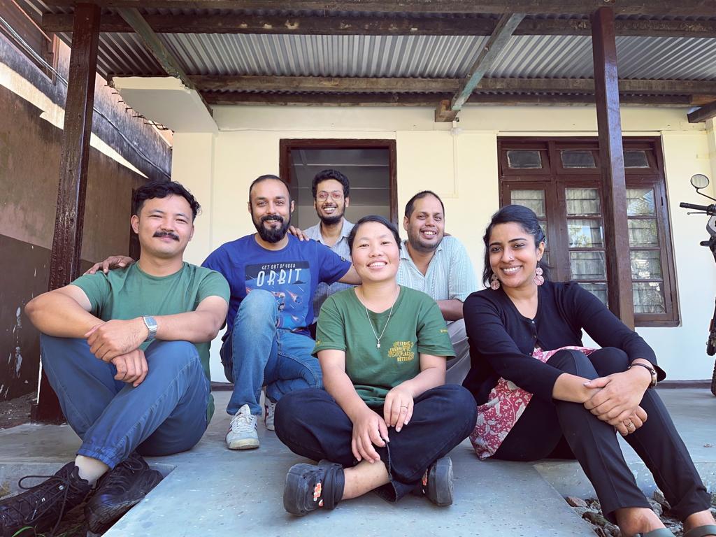 The Himalayan Story Lab group photo