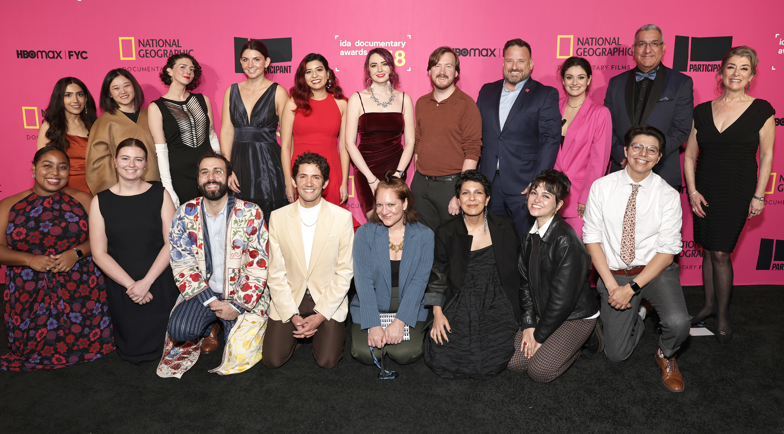 IDA Staff at the Red Carpet of the 38th IDA Documentary Awards, December 10, 2022, Paramount Theatre, Los Angeles.