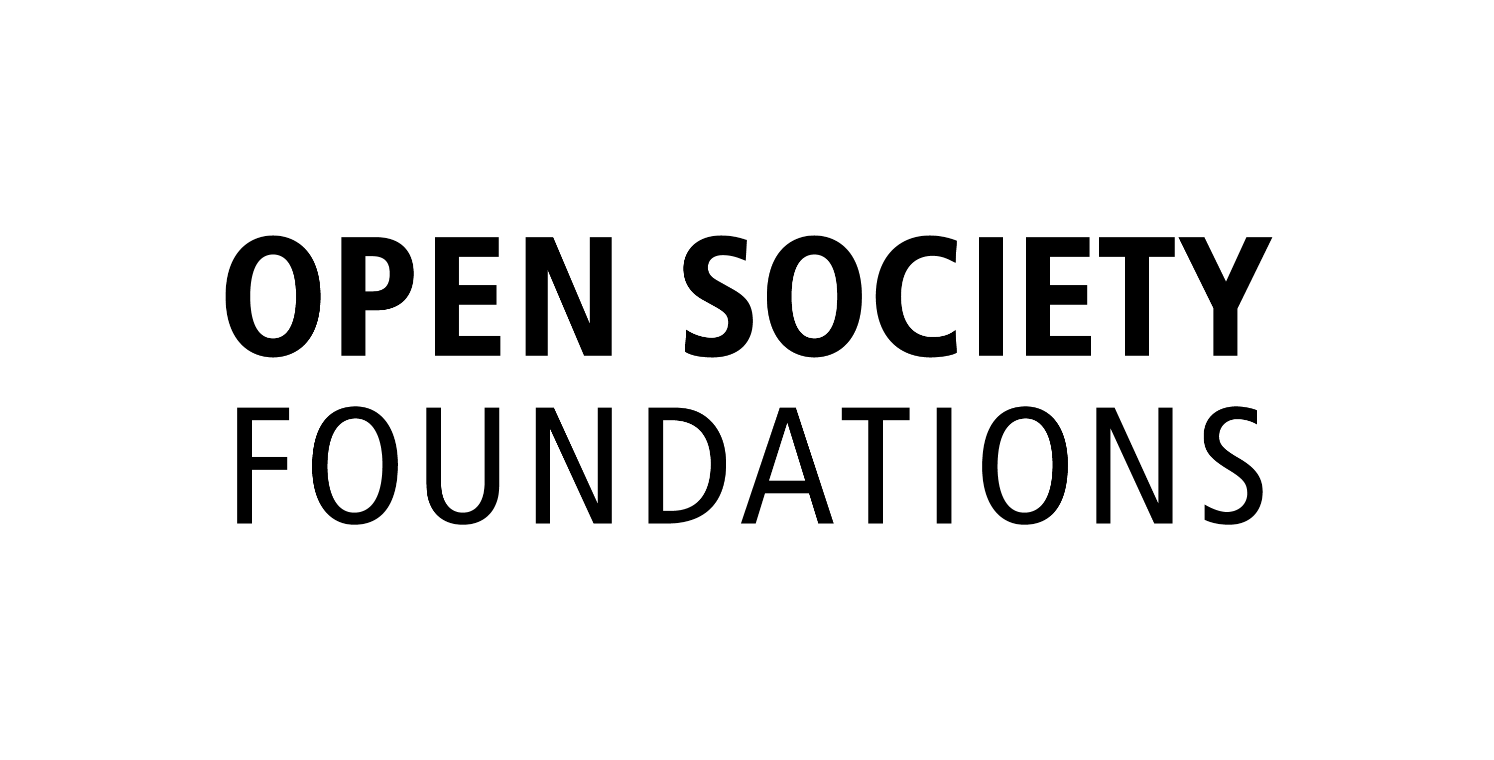 Open Society Foundations logo (black)