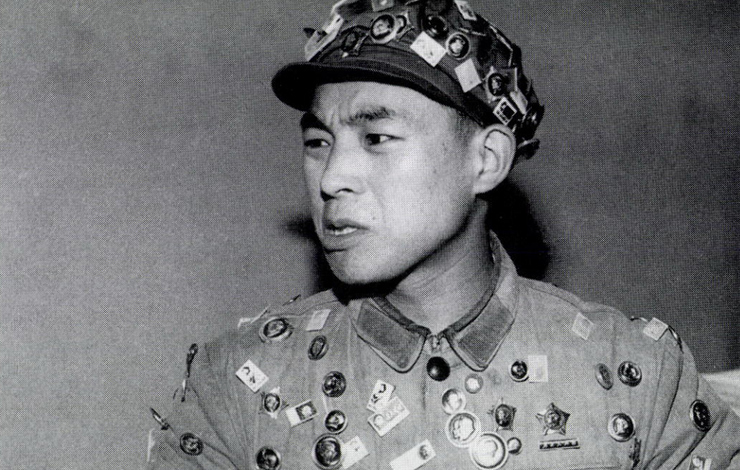 A People's Liberation Army soldier during China's Cultural Revolution, from Carma Hinton and Richard Gordon's 'Morning Sun.' Courtesy of Nora Chang.