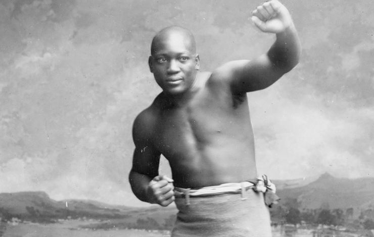 Jack Johnson, subject of Ken Burns' 'Unforgivable Blackness: The Rise and Fall of Jack Johnson', airing on PBS in January 2005.