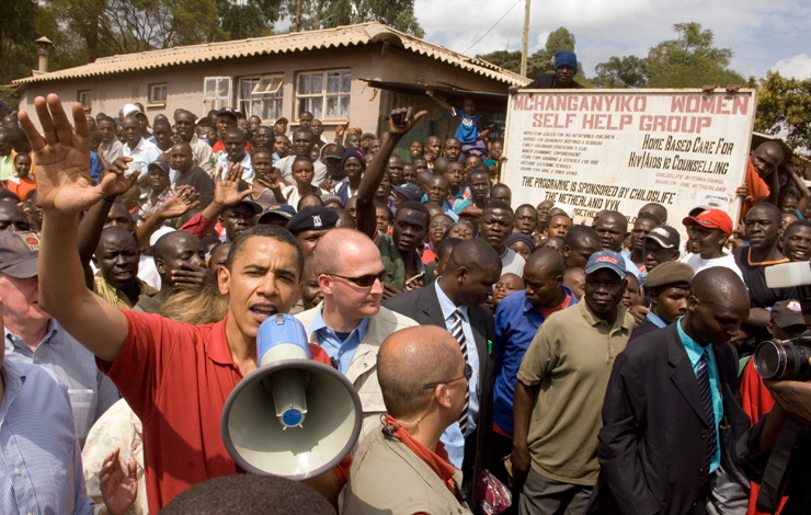 From Bob Hercules' <em>Senator Obama Goes to Africa</em>