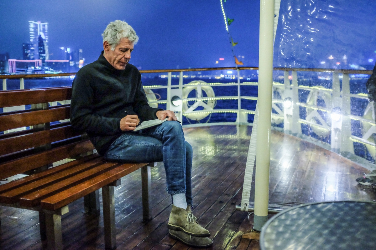 Anthony Bourdain, subject of a forthcoming documentary by Morgan Neville that will stream on HBO Max. Courtesy of CNN