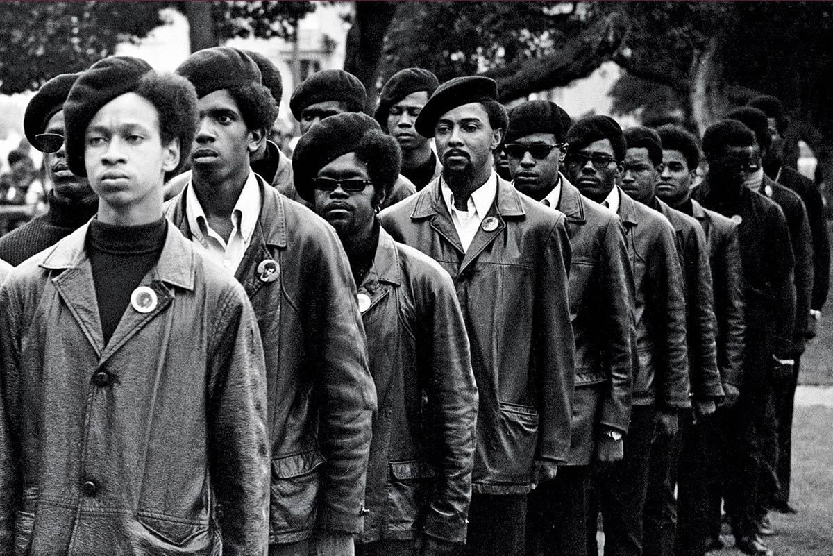From Stanley Nelson’s 2015 film The Black Panthers: Vanguard of the Revolution. Photo courtesy of Stephen Shames