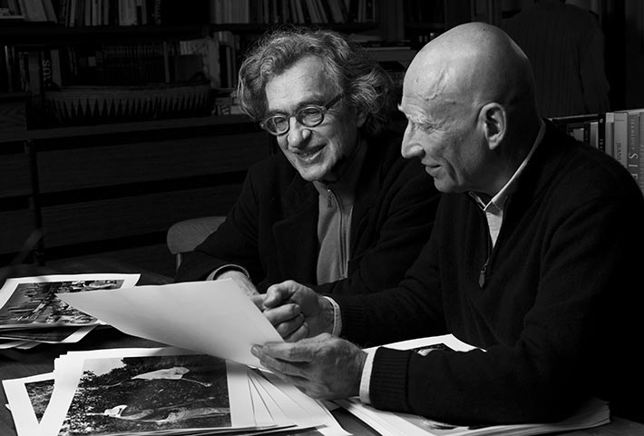 Director Wim Wenders and Sebastião Salgado Photo courtesy of © Sebastião Salgado/Amazonas Images/Sony Pictures Classics