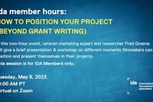 IDA Member Hours- How to Position Your Project (Beyond Grant Writing) thumbnail