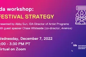 IDA Workshop: Festival Distribution Strategy Thumbnail