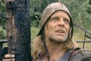Klaus Kinski in Aguirre, Wrath of God, from My Best Fiend.