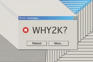 error message on a computer reading "why 2k?"