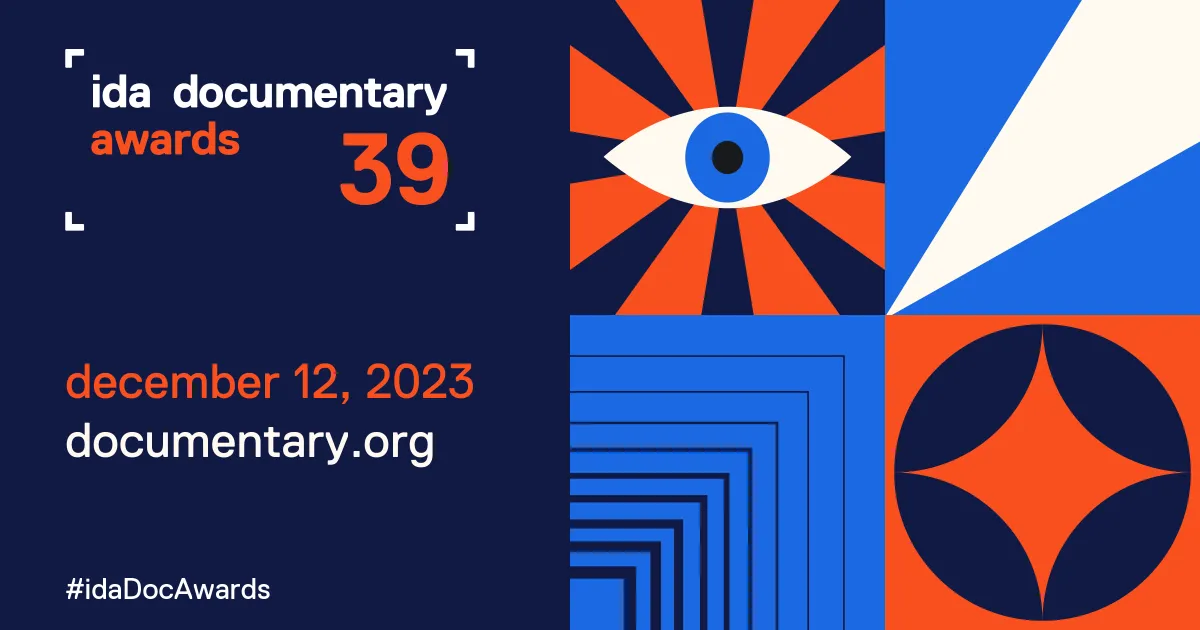 IDA Documentary Awards 2023 flyer