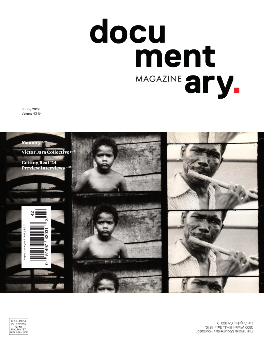 Documentary Magazine Spring 2024 Cover