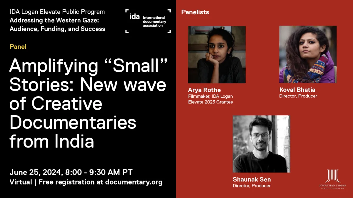 Amplifying “Small” Stories New wave of Creative Documentaries from India Flyer