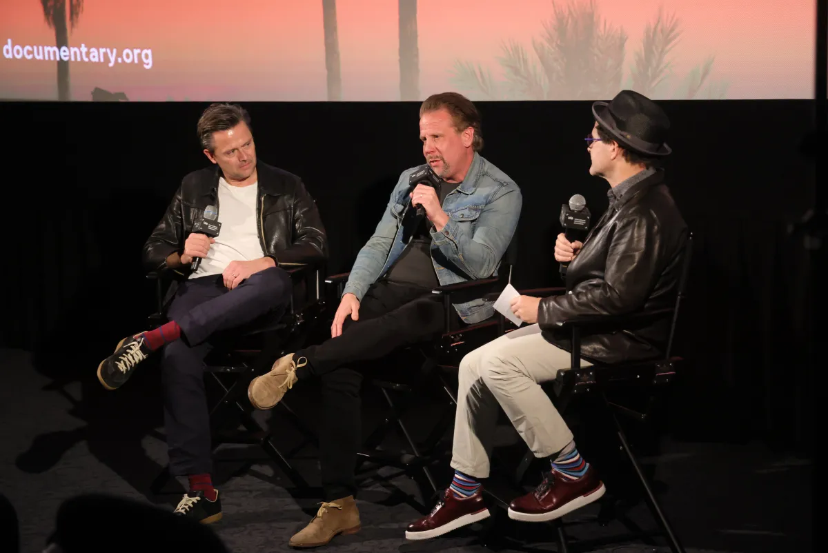 The Last Journey Q&A conversation features Directors Flip Hammar and Fredrik Wikingsson, moderated by Deadline's Editor Matt Carey.