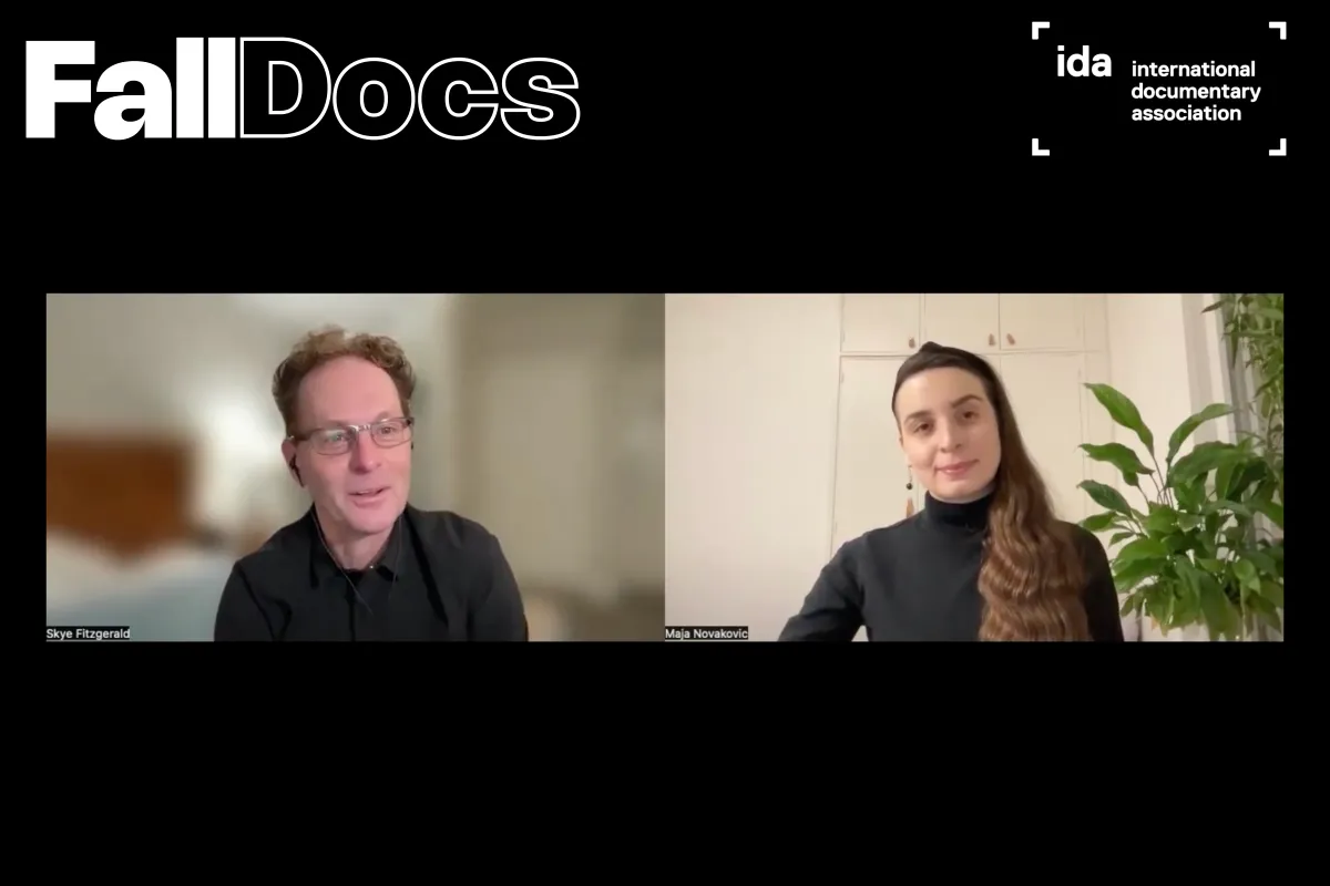At the Door of the House Who Will Come Knocking Q&A conversation features director Bojana Marić and moderated by filmmaker Skye Fitzgerald. 