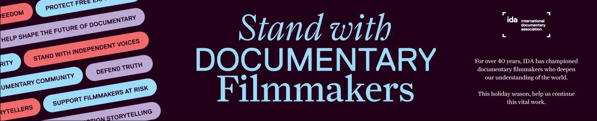 Stand with Documentary Filmmakers