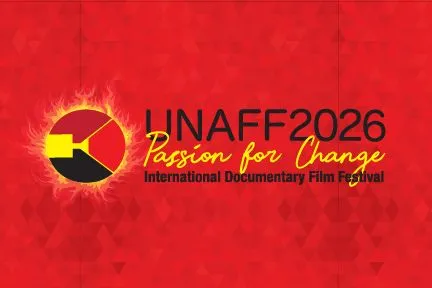 Logo of the UNAFF 2026 film festival