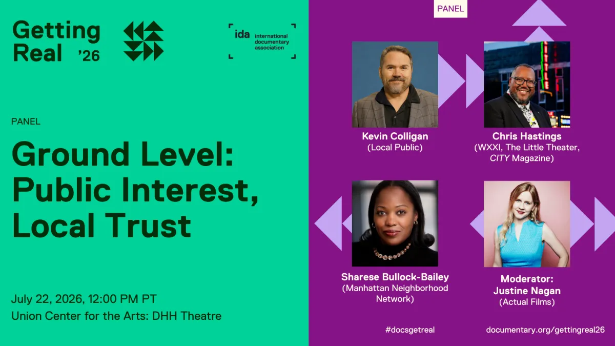 Getting Real: Ground Level: Public Interest, Local Trust