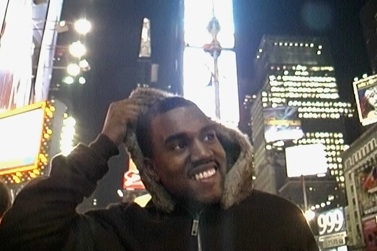 Film still from 'jeen-yuhs: A Kanye Trilogy'. Image courtesy of Netflix. 