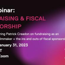 Fundraising & Fiscal Sponsorship Event Poster