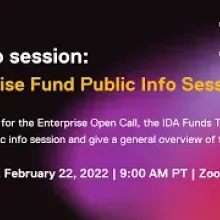 IDA Enterprise Documentary Fund Production Grant 2023 Public Info Session Thumbnail