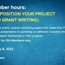 IDA Member Hours- How to Position Your Project (Beyond Grant Writing) thumbnail