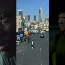 A collage of stills from three Netflix shorts.