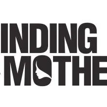 Finding a Mother logo in black.