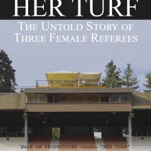 Documentary poster of 'Her Turf'